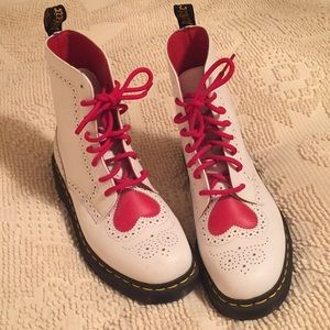 Doc Marten Red Heart Boots
